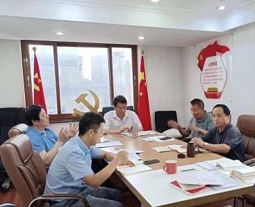 中盐协会党支部组织党员学习党的第三个历史决议